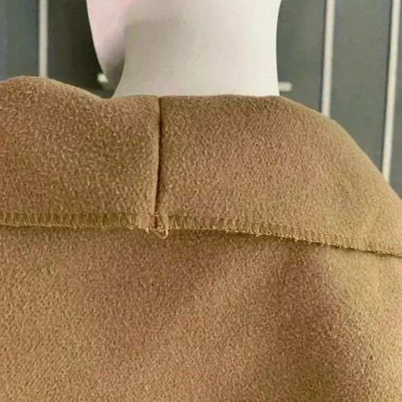 Boohoo Shawl Collar Belted Wrap Coat Size Small - Picture 13 of 13